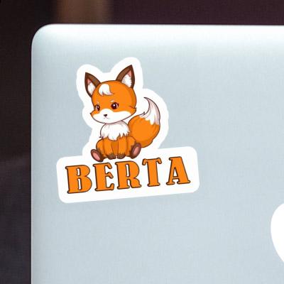 Sticker Sitting Fox Berta Gift package Image