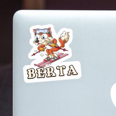 Fox Sticker Berta Laptop Image