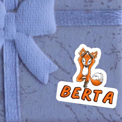 Sticker Berta Yoga Fox Gift package Image