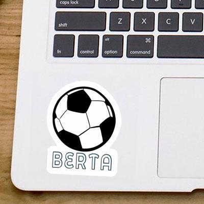 Sticker Berta Soccer Notebook Image