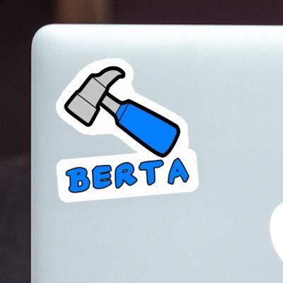 Sticker Berta Gavel Notebook Image