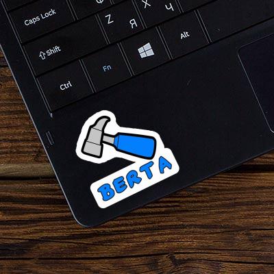 Sticker Hammer Berta Notebook Image