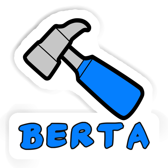 Sticker Berta Gavel Notebook Image