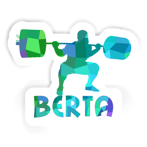 Weightlifter Sticker Berta Gift package Image