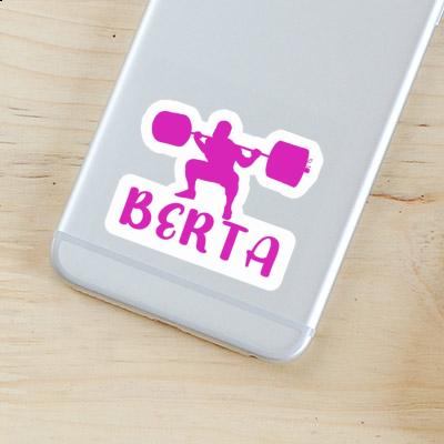 Berta Sticker Gewichtheberin Gift package Image