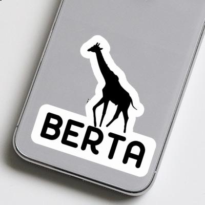 Giraffe Sticker Berta Gift package Image