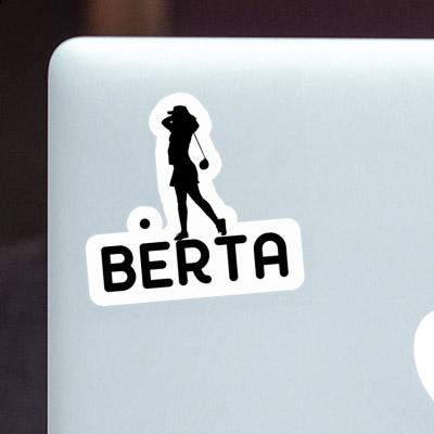 Sticker Berta Golfer Gift package Image