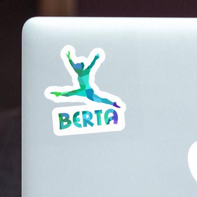 Sticker Gymnast Berta Notebook Image