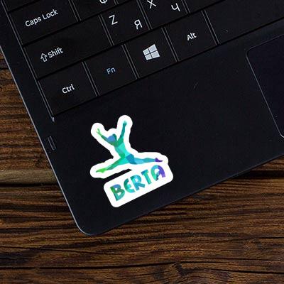 Sticker Gymnast Berta Laptop Image