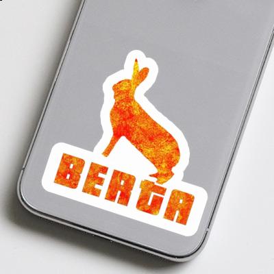 Berta Sticker Rabbit Laptop Image