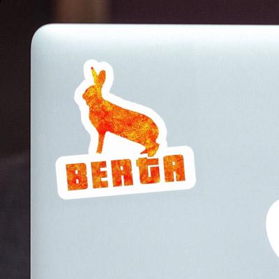 Berta Sticker Rabbit Laptop Image