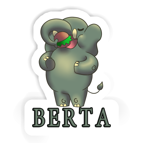 Sticker Hamburger Berta Gift package Image