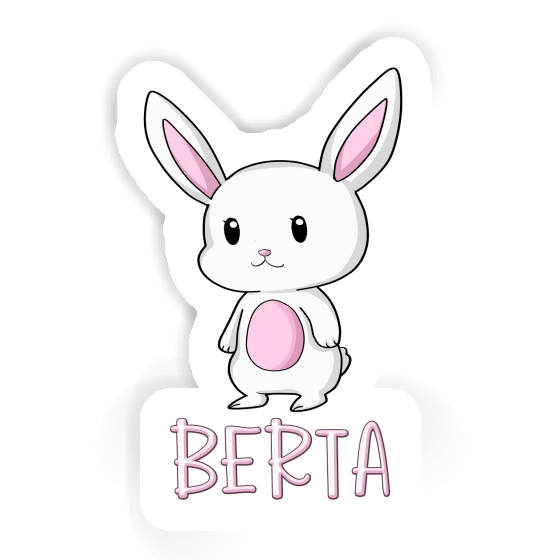 Berta Sticker Hare Laptop Image