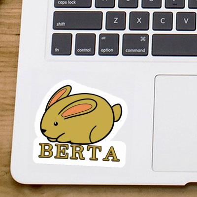 Sticker Hare Berta Notebook Image