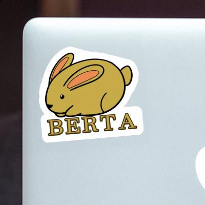 Sticker Hare Berta Laptop Image