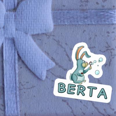 Sticker Berta Rabbit Laptop Image