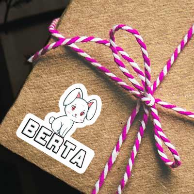 Autocollant Lapin Berta Laptop Image