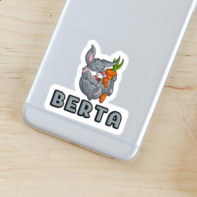 Berta Sticker Hare Laptop Image