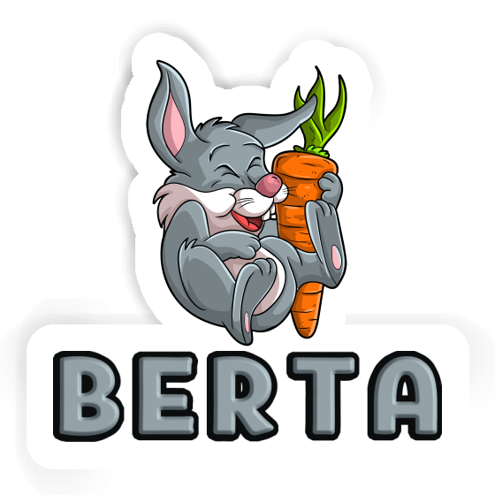 Sticker Berta Osterhase Notebook Image