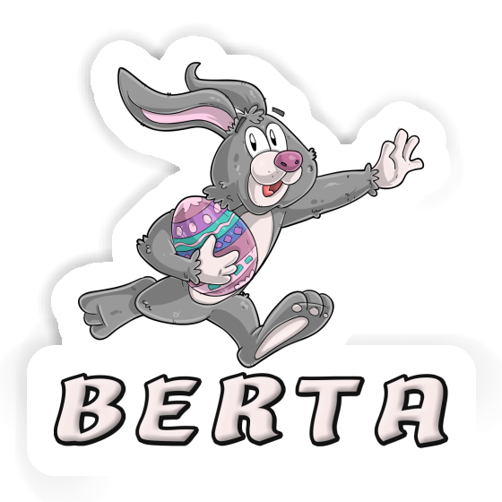 Rugby rabbit Sticker Berta Gift package Image