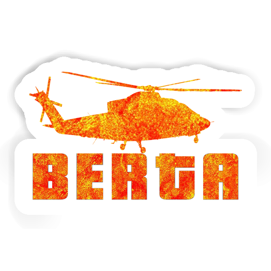 Helicopter Sticker Berta Gift package Image