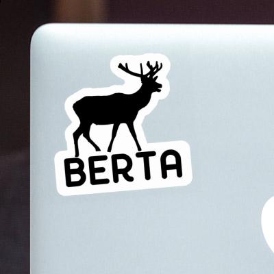 Sticker Berta Deer Notebook Image