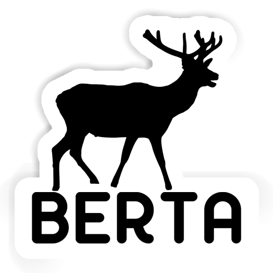 Sticker Berta Deer Gift package Image