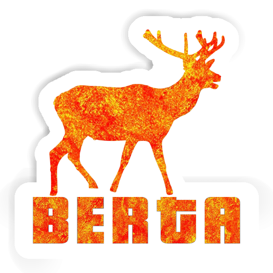 Sticker Berta Deer Gift package Image