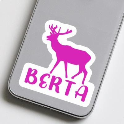 Berta Autocollant Cerf Notebook Image