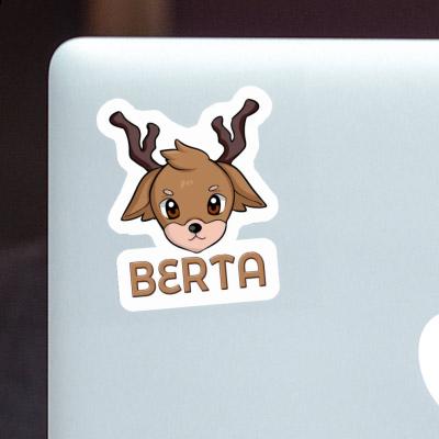 Deer Sticker Berta Notebook Image