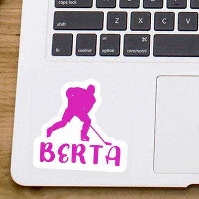 Berta Autocollant Joueuse de hockey Gift package Image