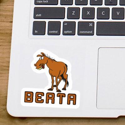 Horse Sticker Berta Notebook Image