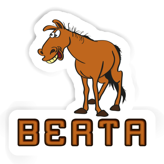 Horse Sticker Berta Gift package Image