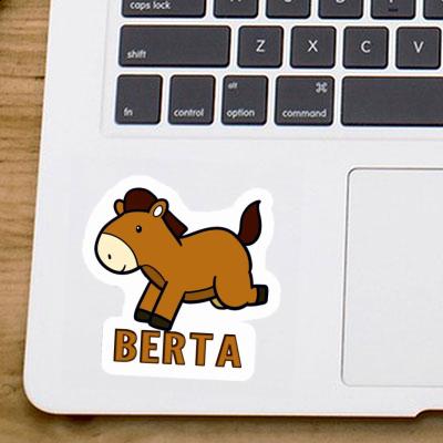 Horse Sticker Berta Image