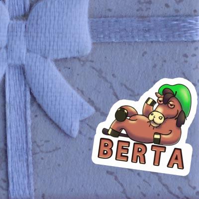 Berta Sticker Pferd Image