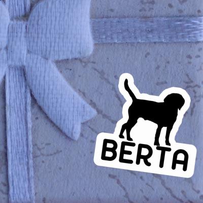 Berta Autocollant Chien Image