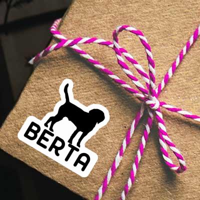 Sticker Berta Hund Gift package Image