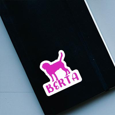 Berta Sticker Hund Image