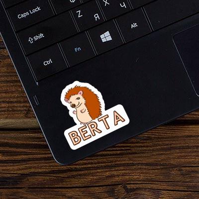 Berta Sticker Hedgehog Image