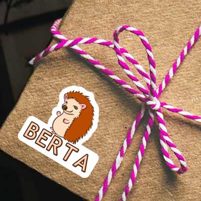 Sticker Berta Igel Notebook Image