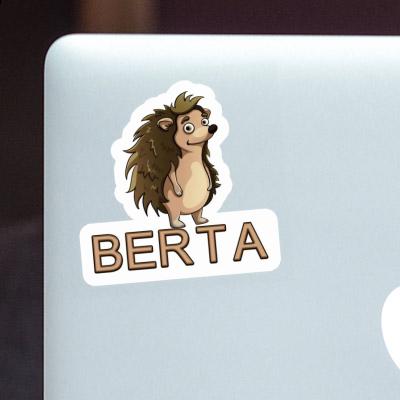 Berta Sticker Hedgehog Image