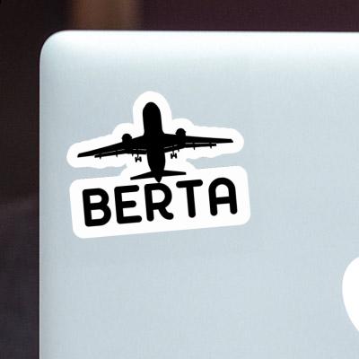 Jumbo-Jet Autocollant Berta Notebook Image