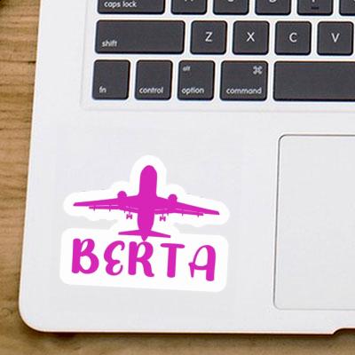 Jumbo-Jet Autocollant Berta Laptop Image