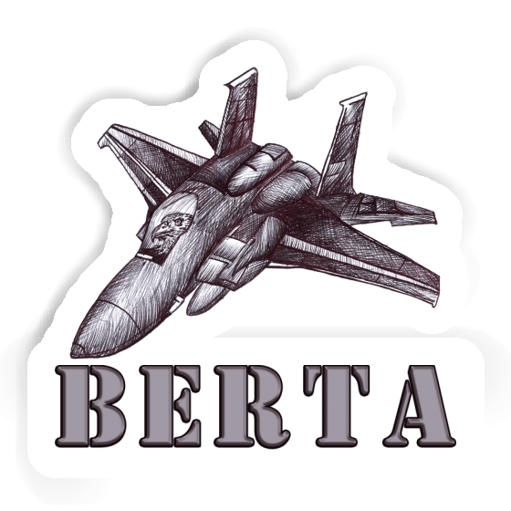 Sticker Plane Berta Laptop Image