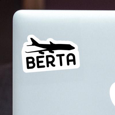 Berta Sticker Jumbo-Jet Laptop Image