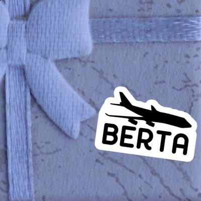 Berta Sticker Jumbo-Jet Notebook Image