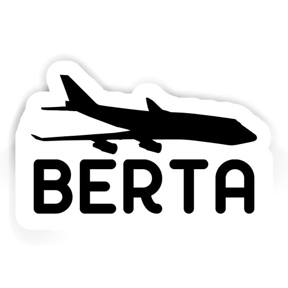 Berta Sticker Jumbo-Jet Image