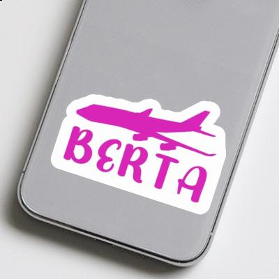 Jumbo-Jet Sticker Berta Laptop Image