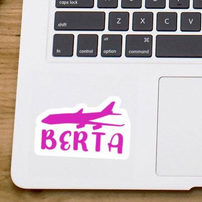 Jumbo-Jet Sticker Berta Notebook Image