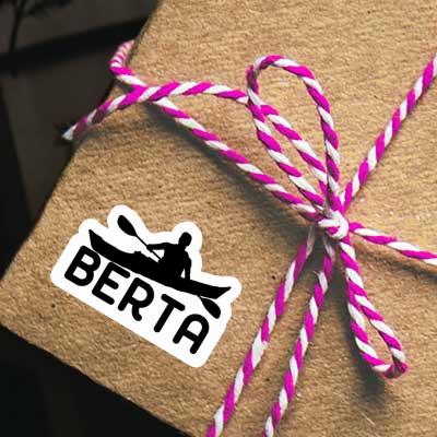 Sticker Kajakfahrer Berta Gift package Image